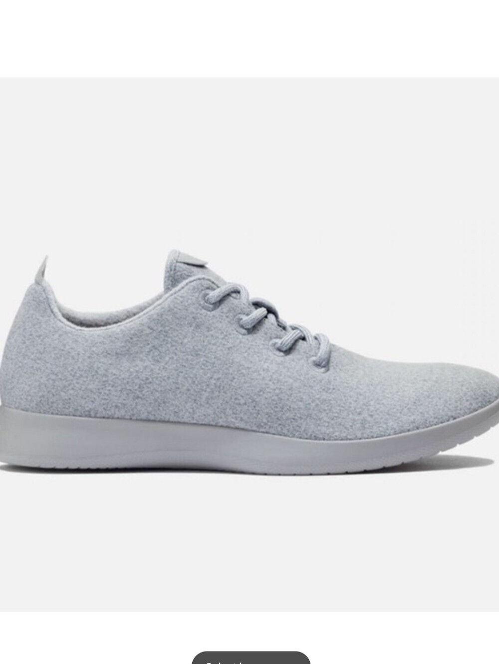 Allbirds Women's Wool Runners Grey Sneakers - 9 - Picture 3 of 12